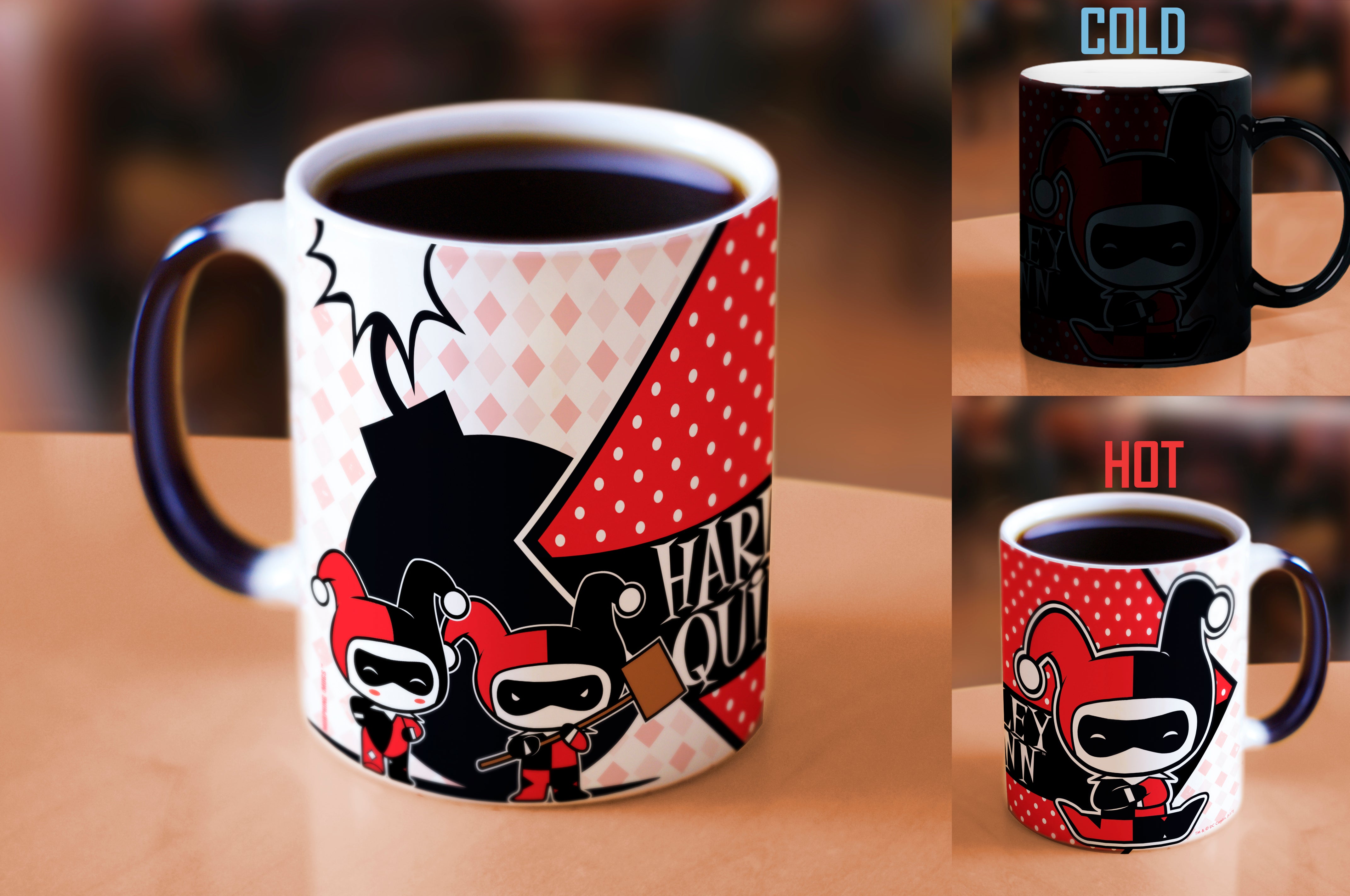 DC Comics (Justice League - Harley Quinn Cartoon) Morphing Mugs® Heat-Sensitive Mug MMUG643